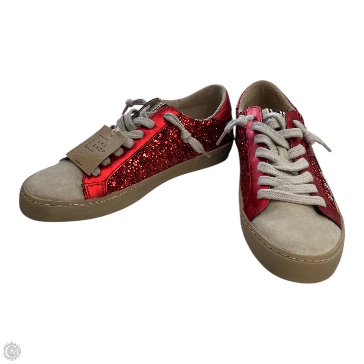Shoes Sneakers By Shu Shop In Red, Size: 7