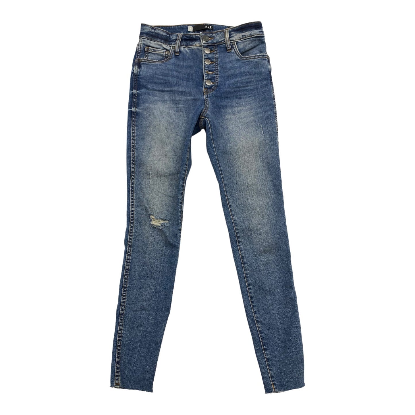 Blue Denim Jeans Skinny Kut, Size 0