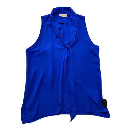 Blue Top Sleeveless Eight Sixty, Size S