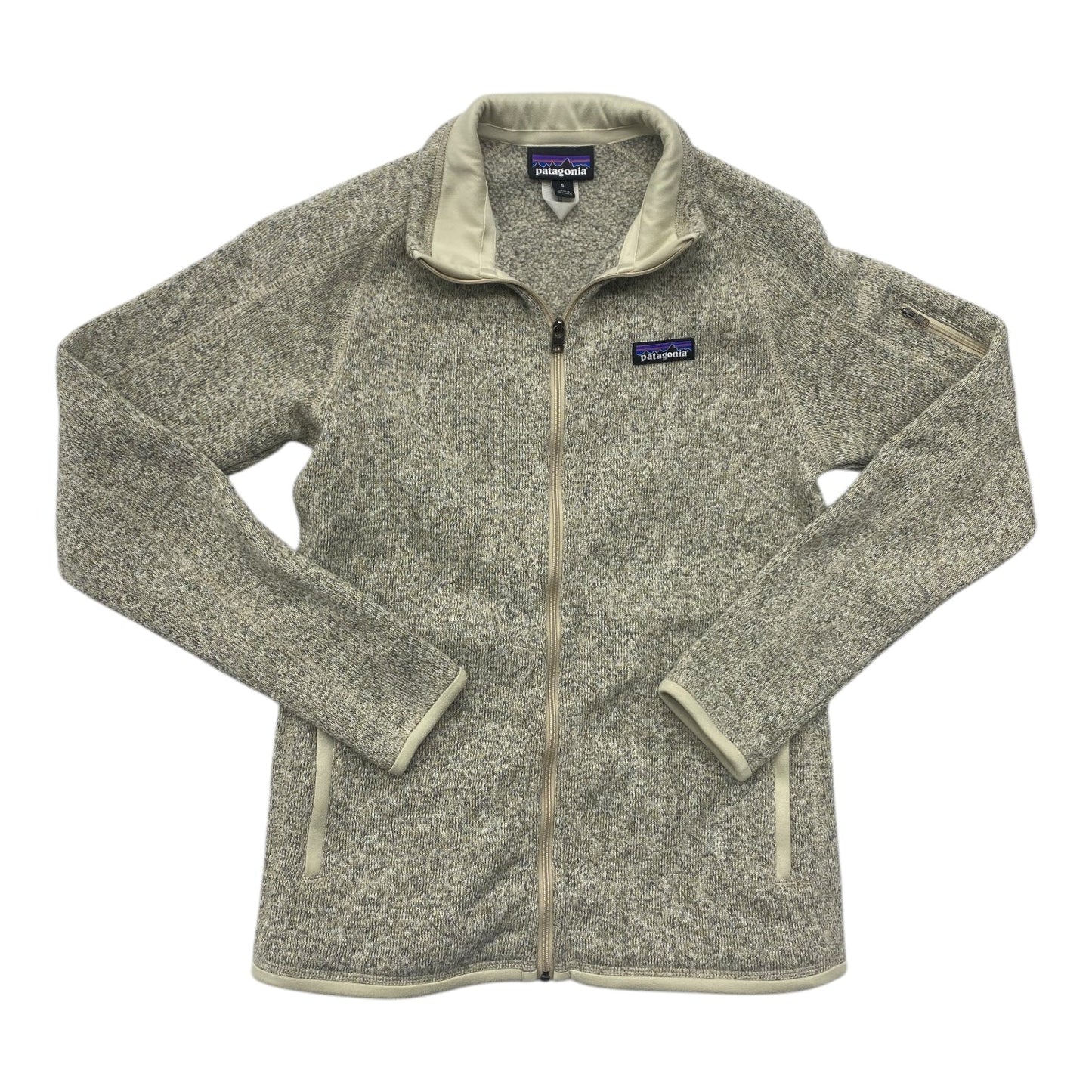 Athletic Fleece By Patagonia In Beige, Size: S