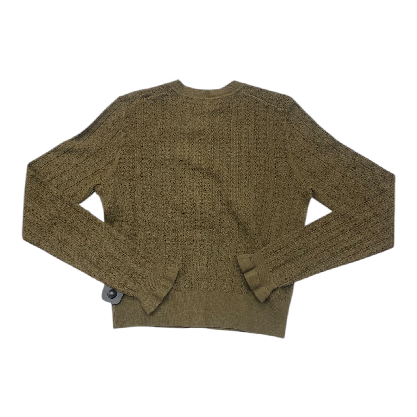 Top Long Sleeve By Madewell In Green, Size: M