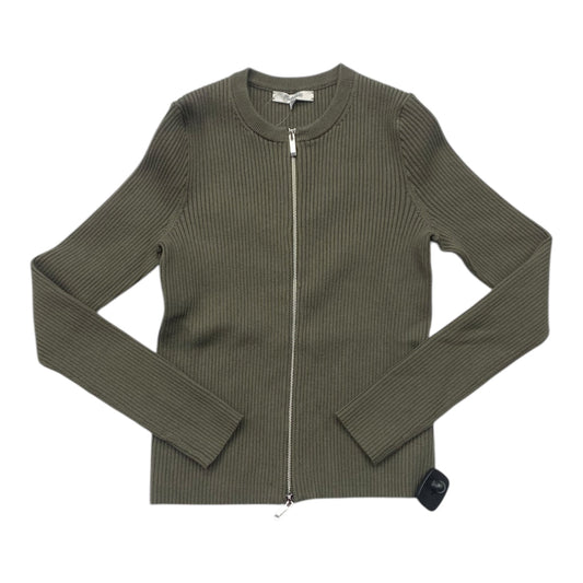 Top Long Sleeve By Madewell In Green, Size: S