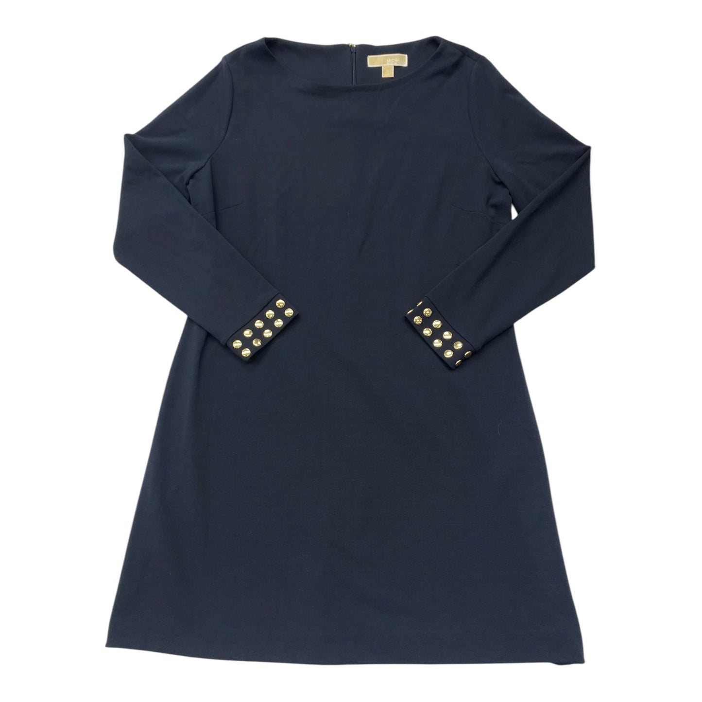 Dress Casual Midi By Michael By Michael Kors In Navy, Size: Xl