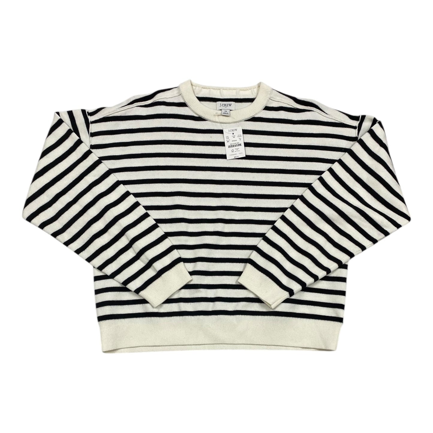 Sweater By J. Crew In Striped Pattern, Size: M