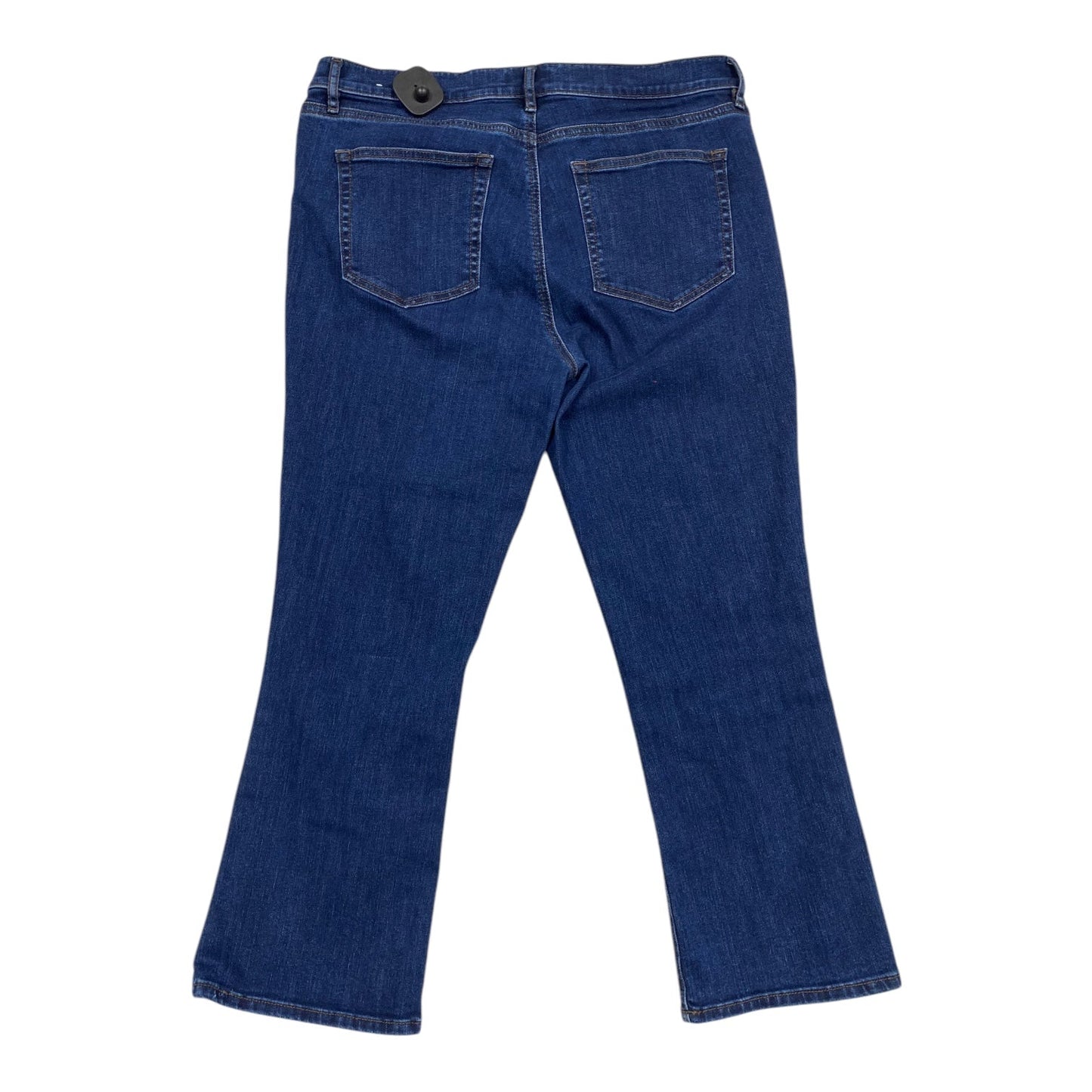 Jeans Straight By Loft In Blue Denim, Size: 12