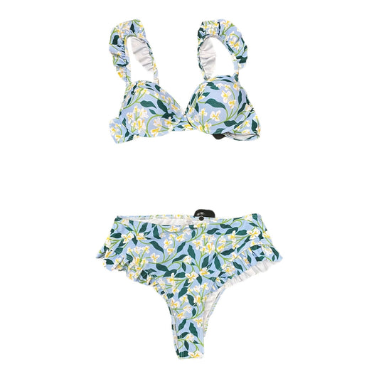 Blue & Green Swimsuit 2pc Cmc, Size S