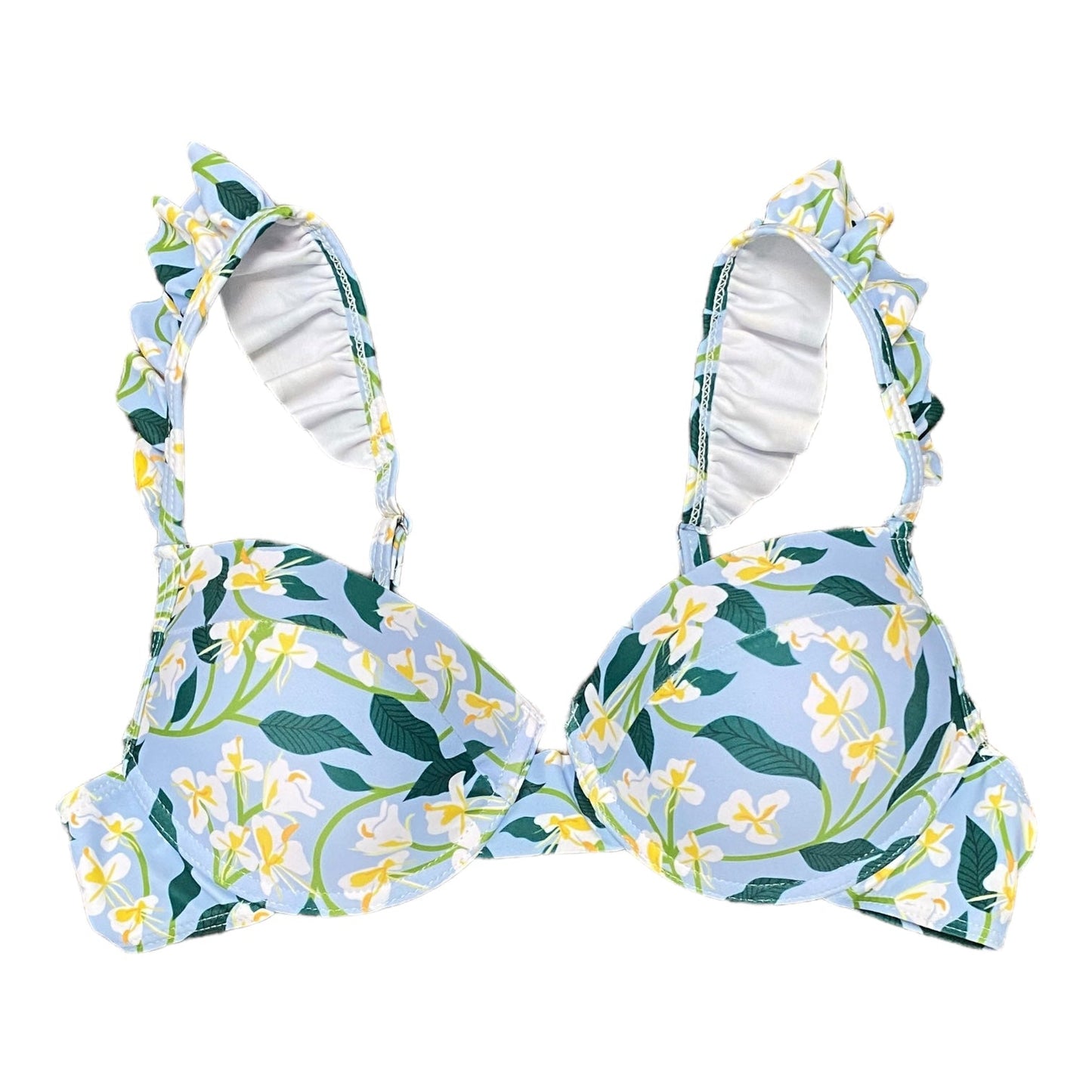 Blue & Green Swimsuit 2pc Cmc, Size S