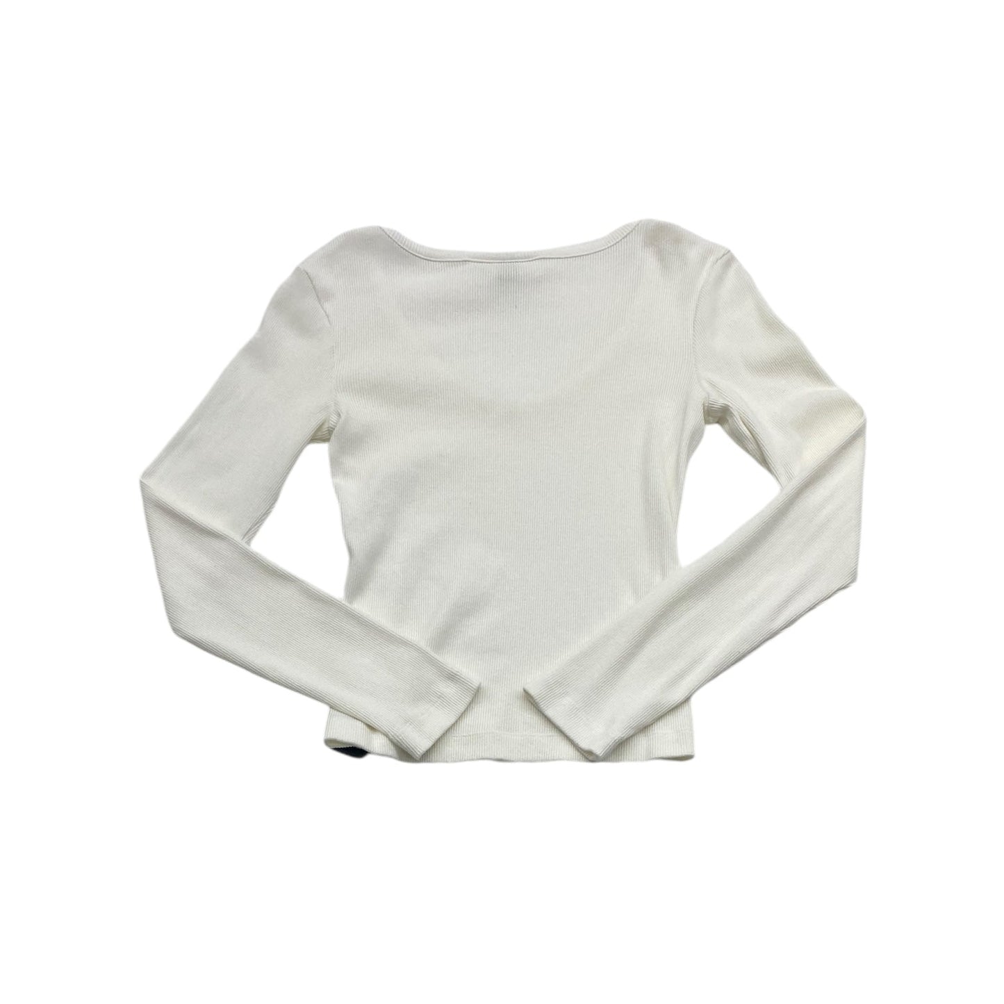 Top Long Sleeve By Universal Thread In White, Size: Xs