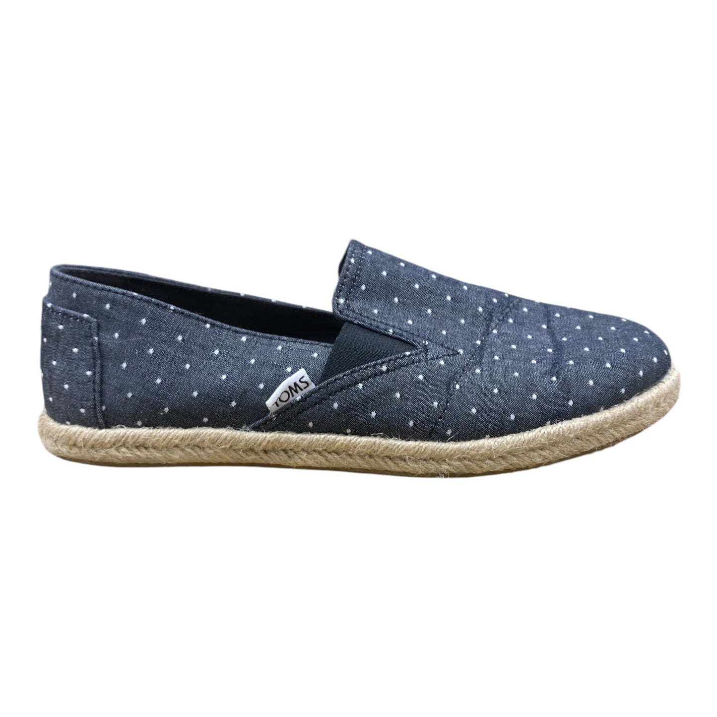 Shoes Flats By Toms In Blue, Size: 9.5