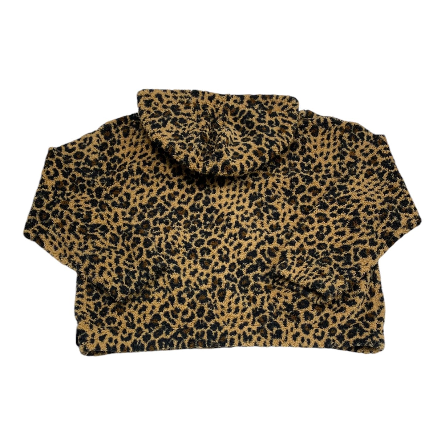 Jacket Faux Fur & Sherpa By Marc New York In Animal Print, Size: L