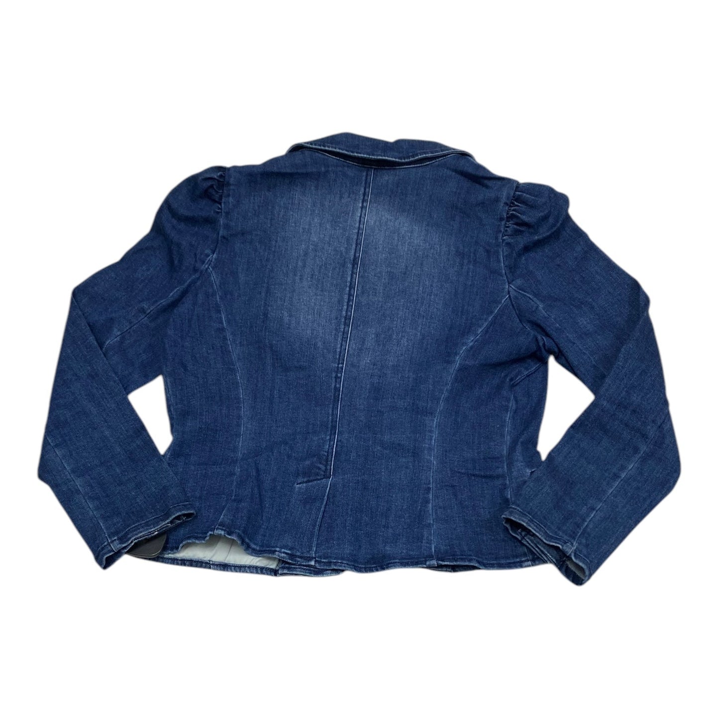 Blazer By Inc In Blue Denim, Size: L