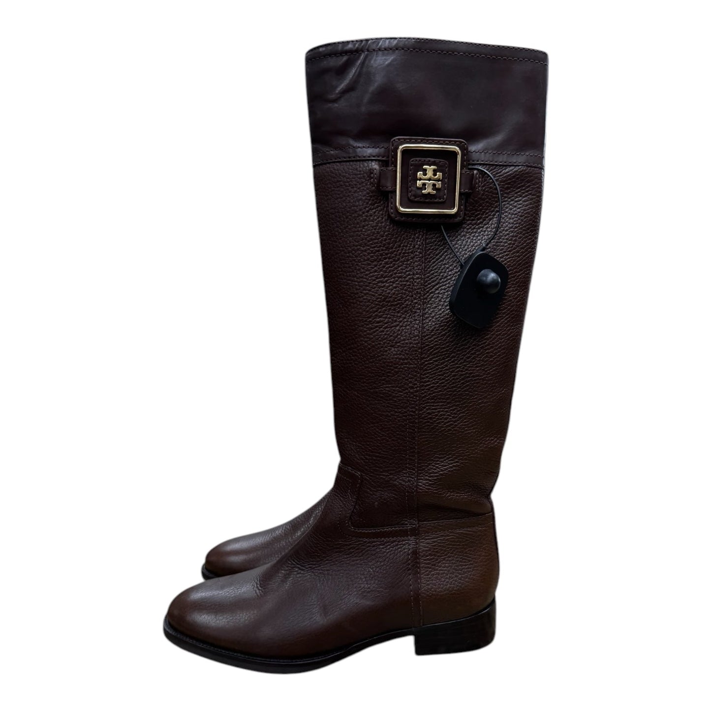 Boots Designer By Tory Burch In Brown, Size: 8