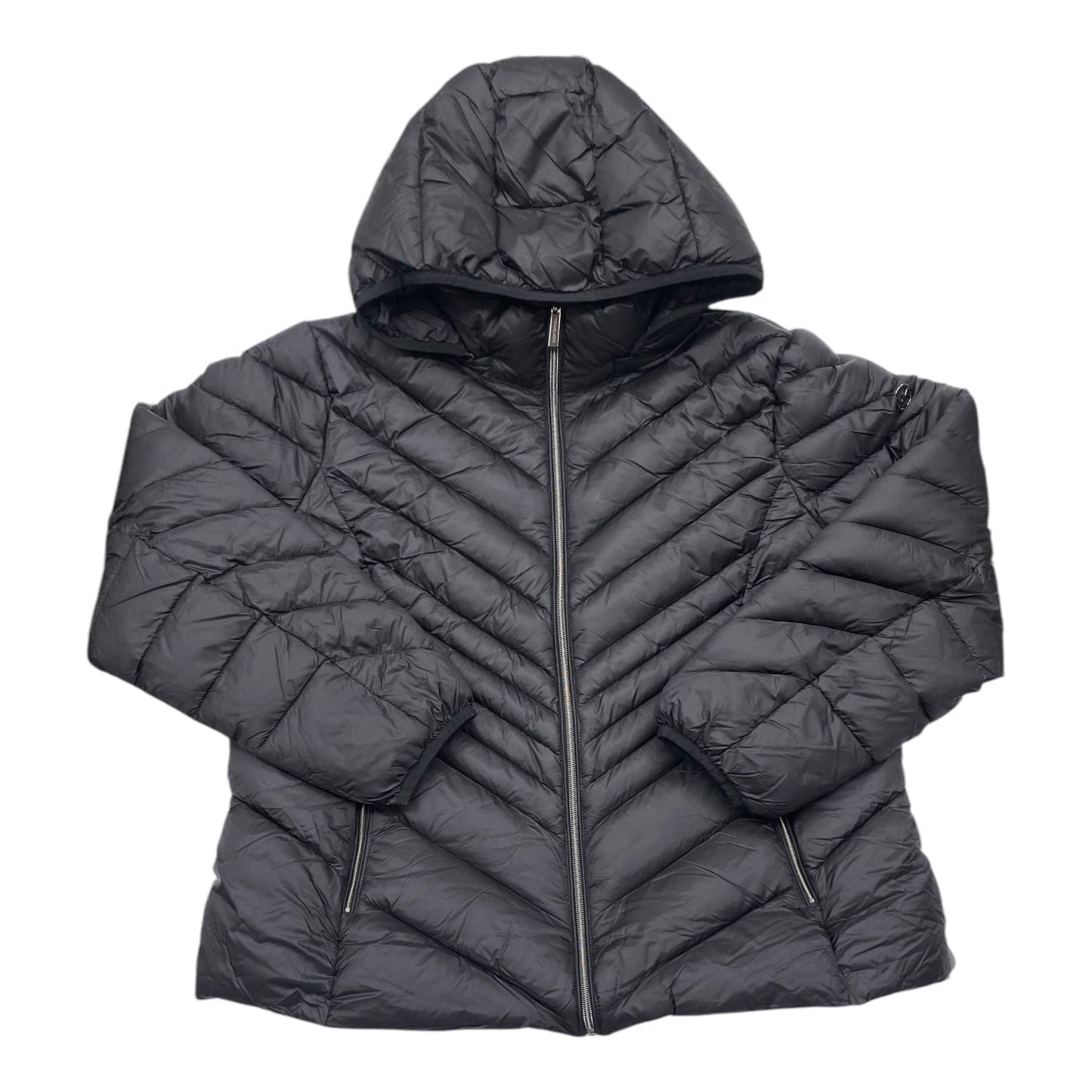 Jacket Puffer & Quilted By Michael By Michael Kors In Black, Size: Xl