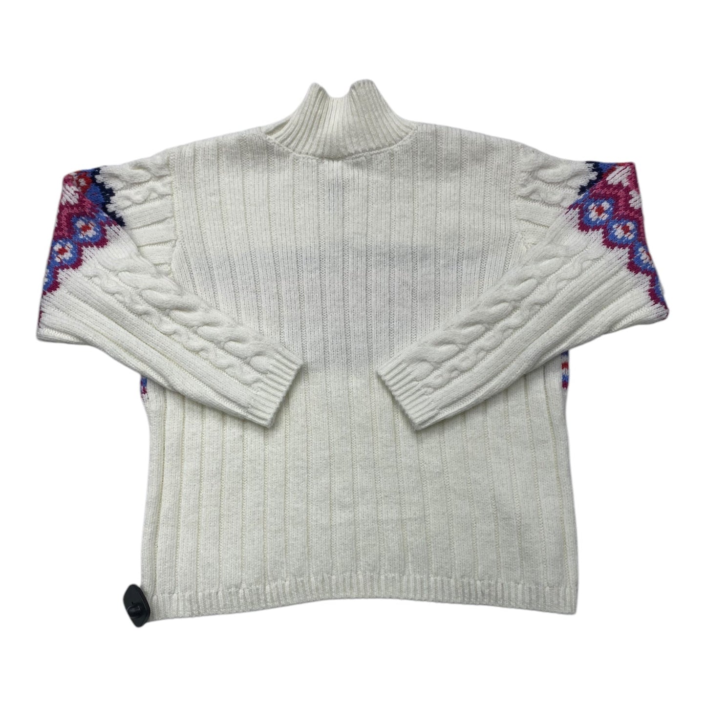 Sweater By St Johns Bay In White, Size: 1x