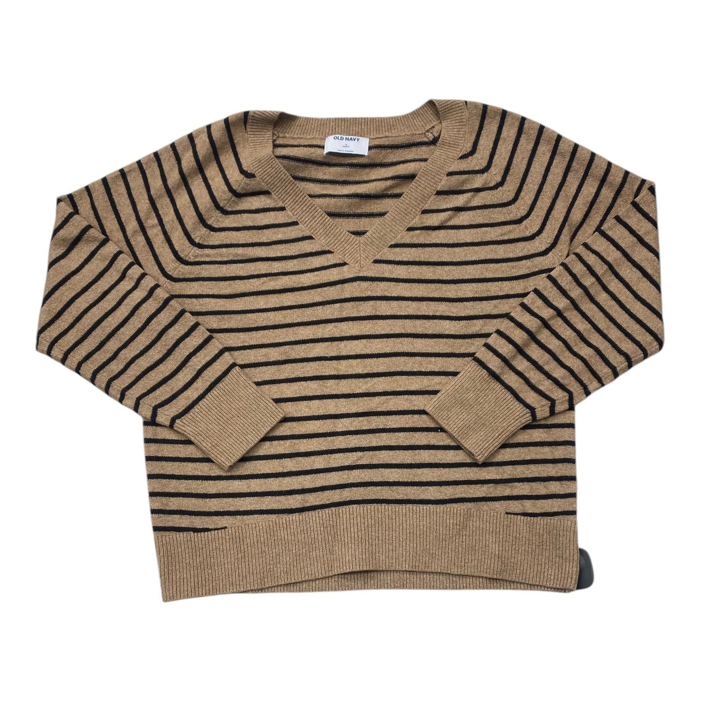 Sweater By Old Navy In Black & Brown, Size: S