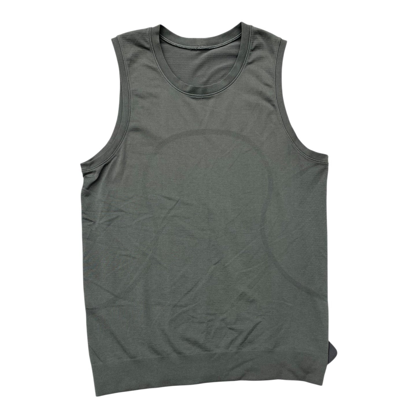 Athletic Tank Top By Lululemon In Grey, Size: L