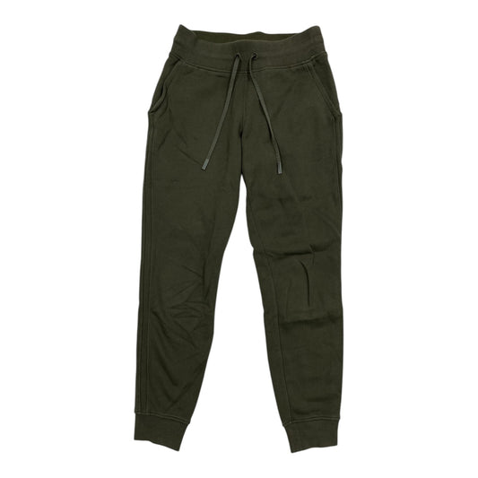 Athletic Pants By Lululemon In Green, Size: S