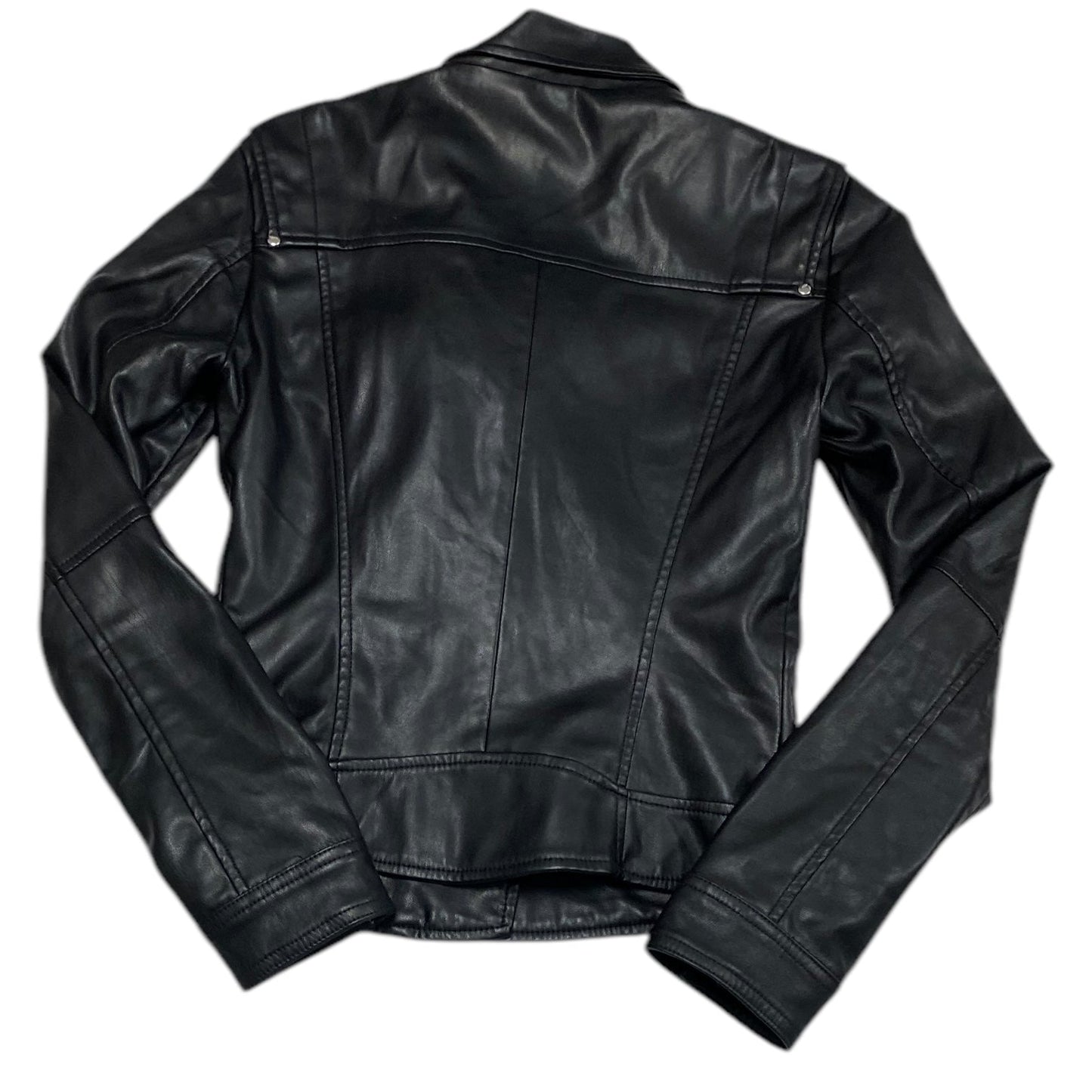 Jacket Moto By Zara In Black, Size: S