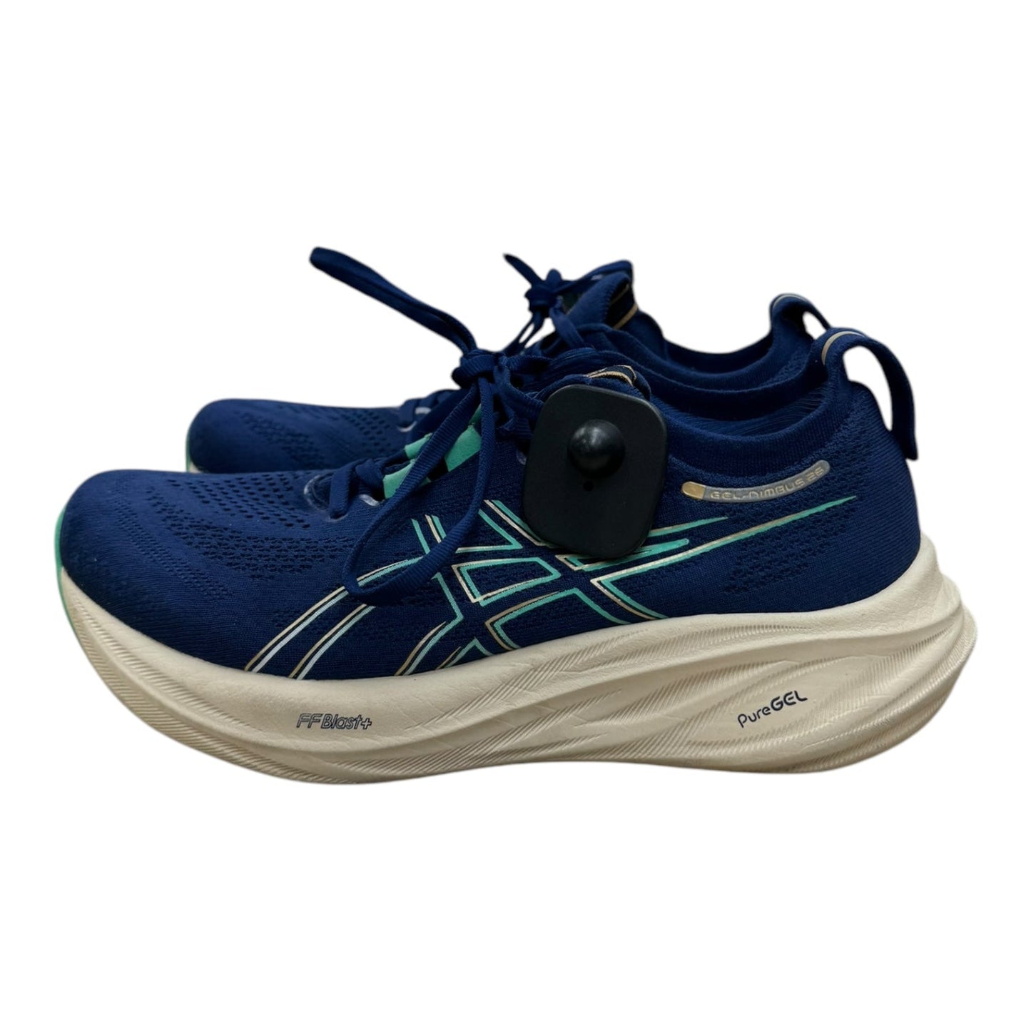 Shoes Athletic By Asics In Navy, Size: 9