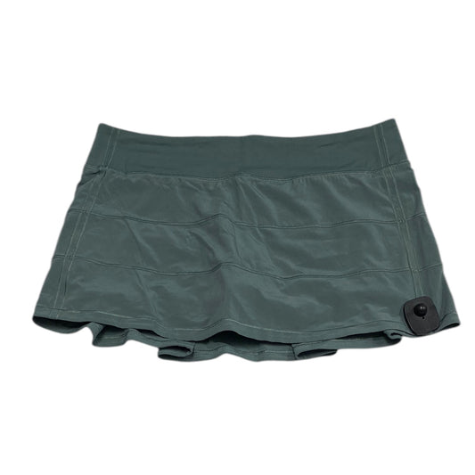 Athletic Skort By Lululemon In Green, Size: M