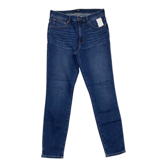 Jeans Skinny By J. Crew In Blue Denim, Size: 4