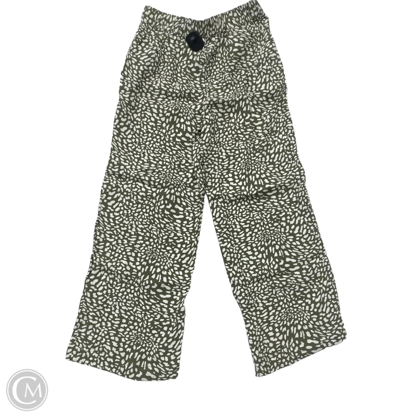 Pants Other By Loft In Green & White, Size: Xsp