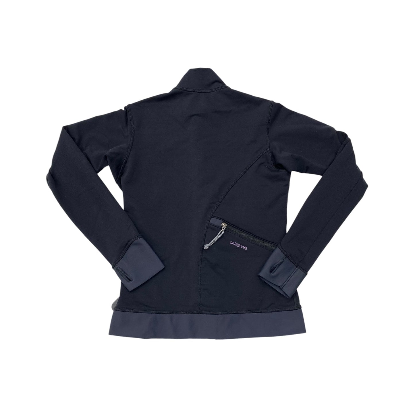 Athletic Jacket By Patagonia In Black, Size: Xs