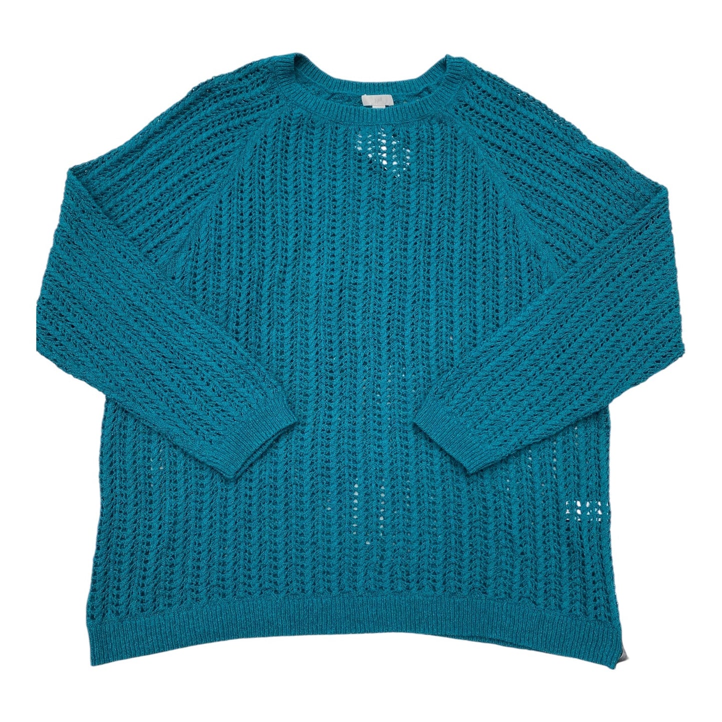 Sweater By J. Jill In Teal, Size: L