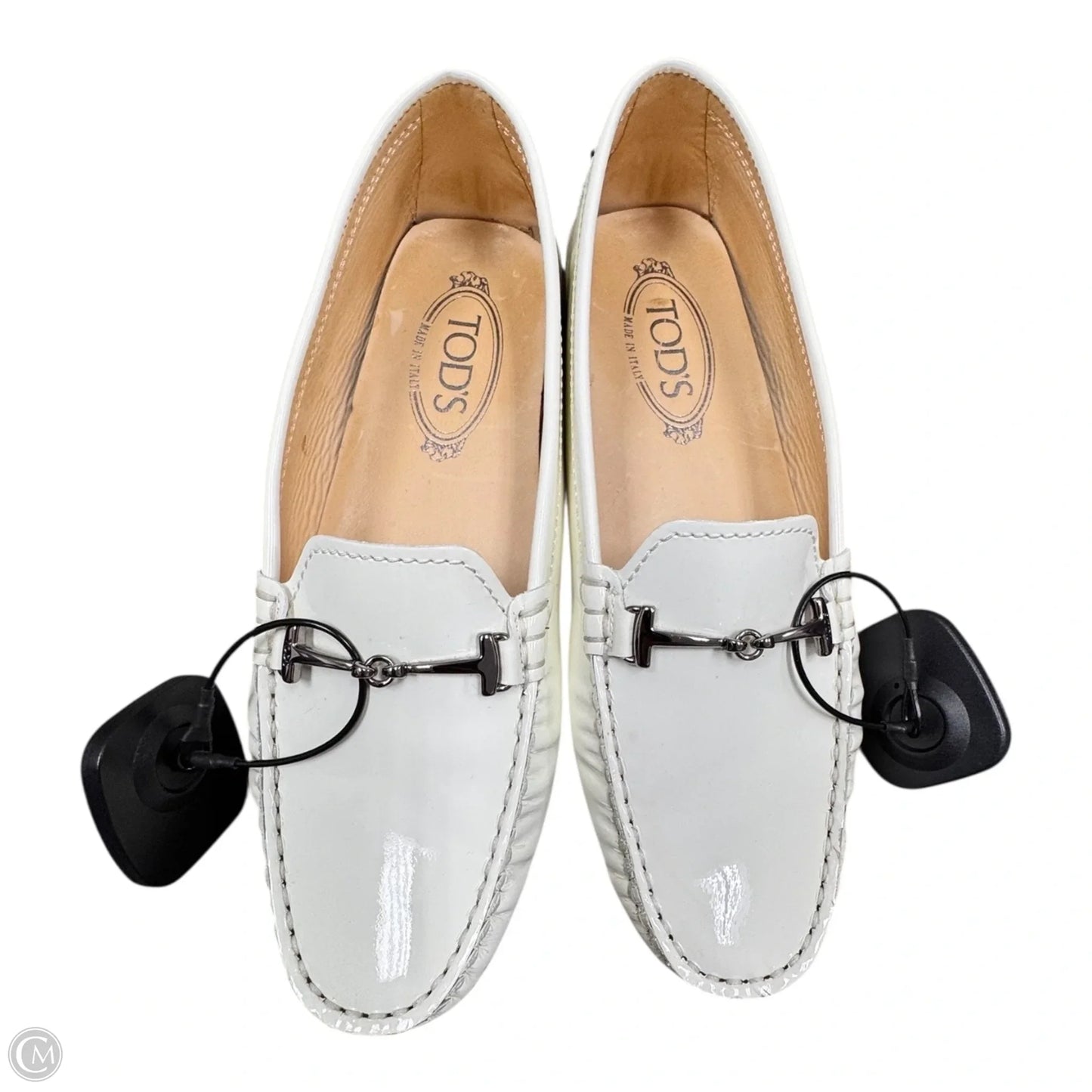 Shoes Luxury Designer By Tods In White, Size: 6.5