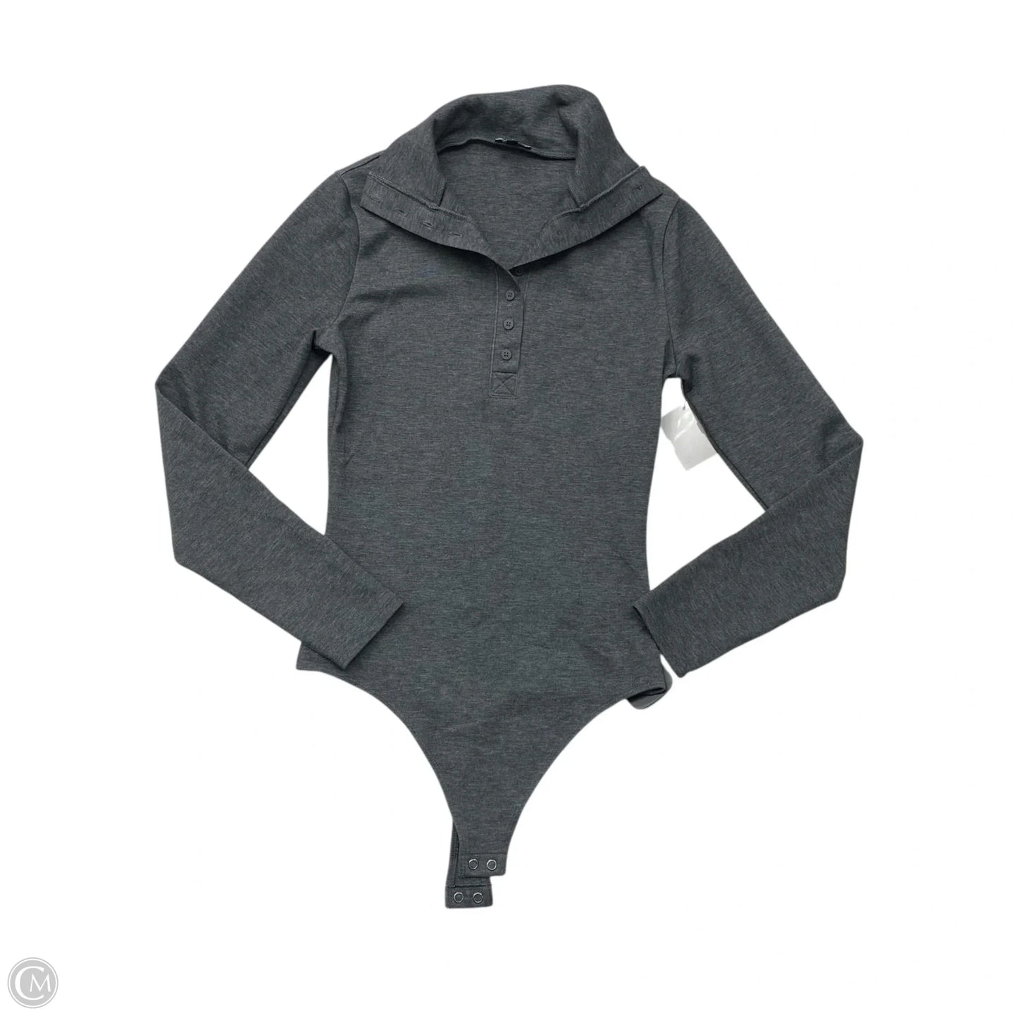 Bodysuit By Express In Grey, Size: S