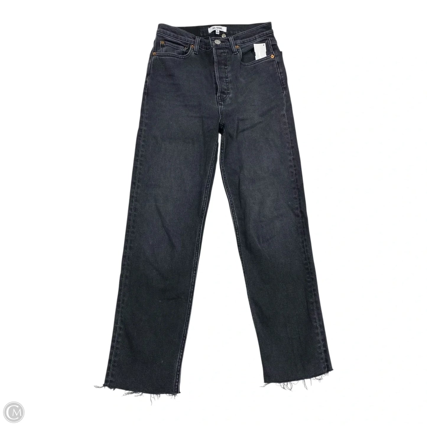 Jeans Straight By Cmc In Black Denim, Size: 2