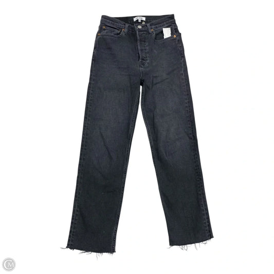 Jeans Straight By Cmc In Black Denim, Size: 2