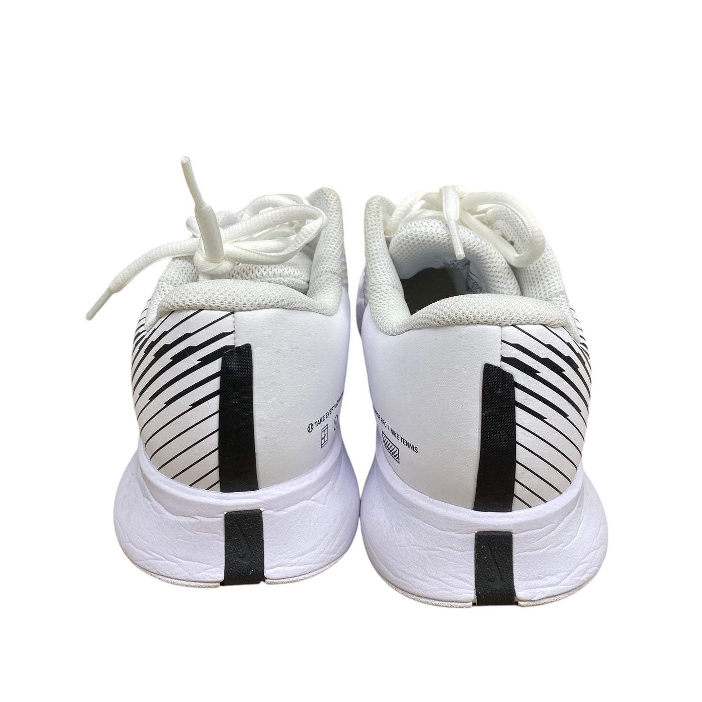 Shoes Athletic By Nike In White, Size: 8