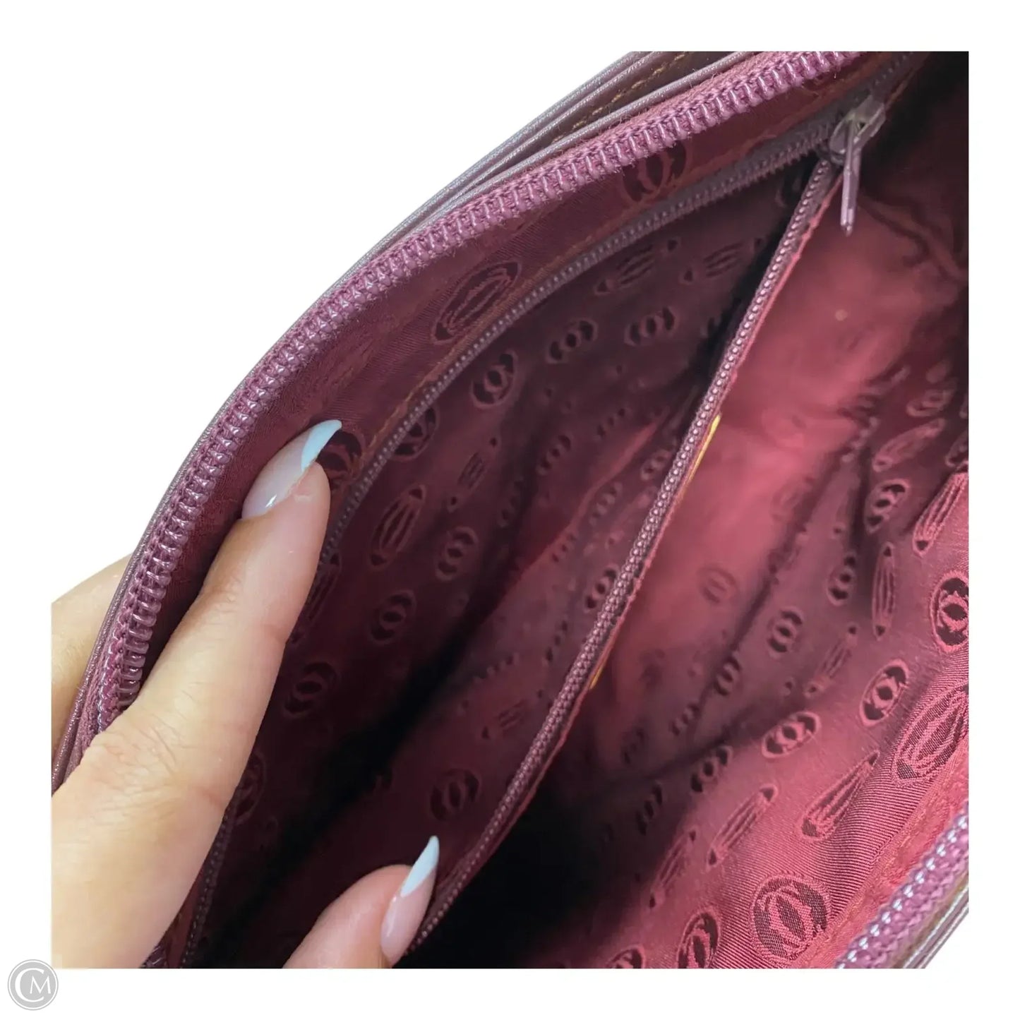 Clutch Luxury Designer By Cartier, Size: Medium