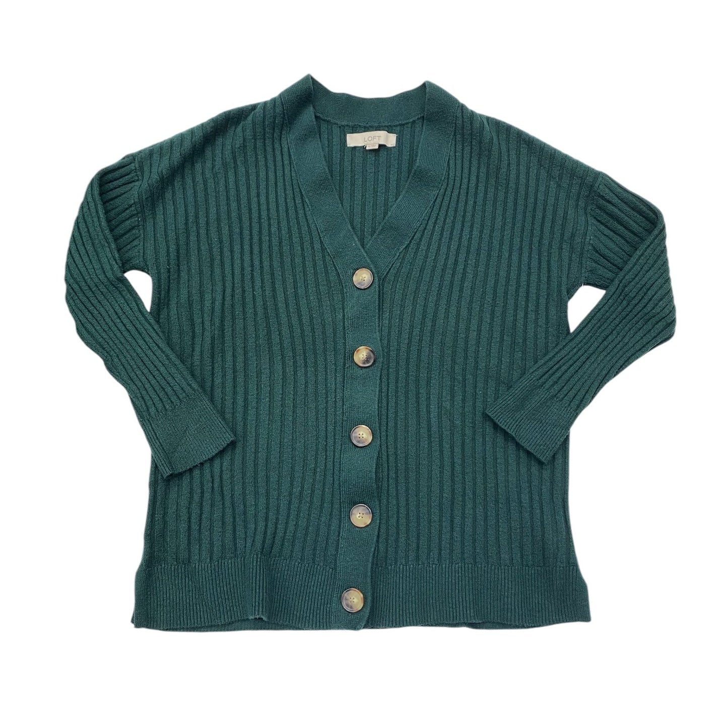 Sweater By Loft In Green, Size: Xl