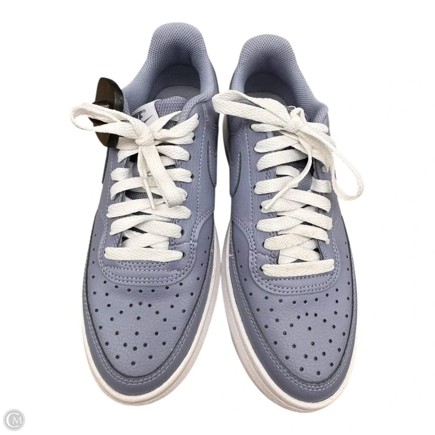 Shoes Sneakers By Nike In Blue & White, Size: 9