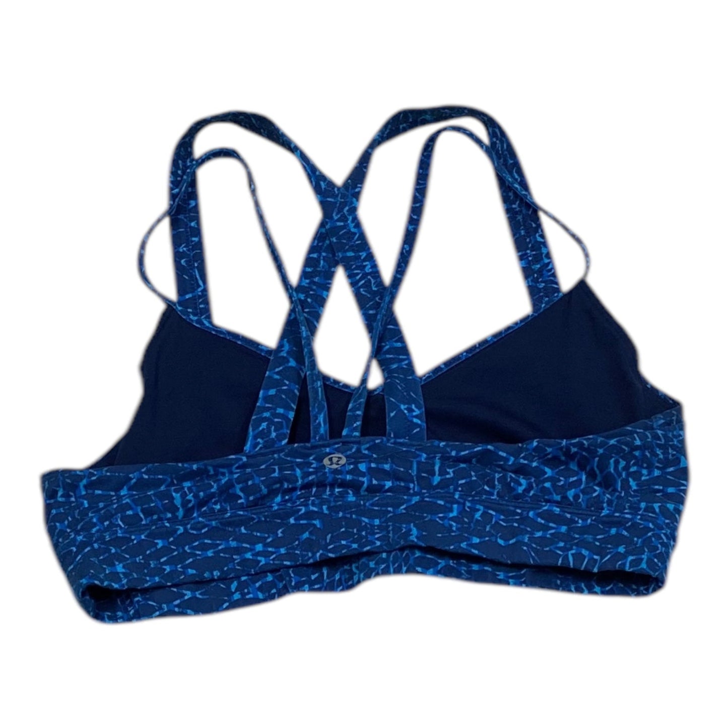 Athletic Bra By Lululemon In Blue, Size: M