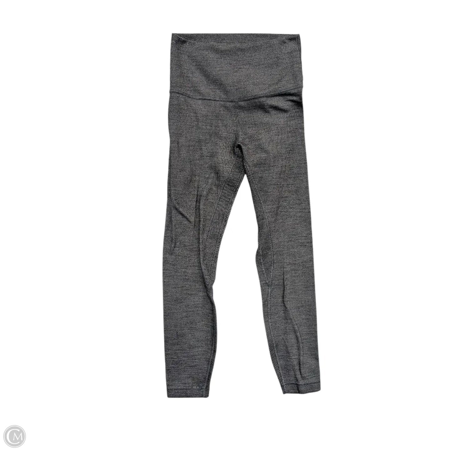 Athletic Leggings By Lululemon In Grey, Size: 10