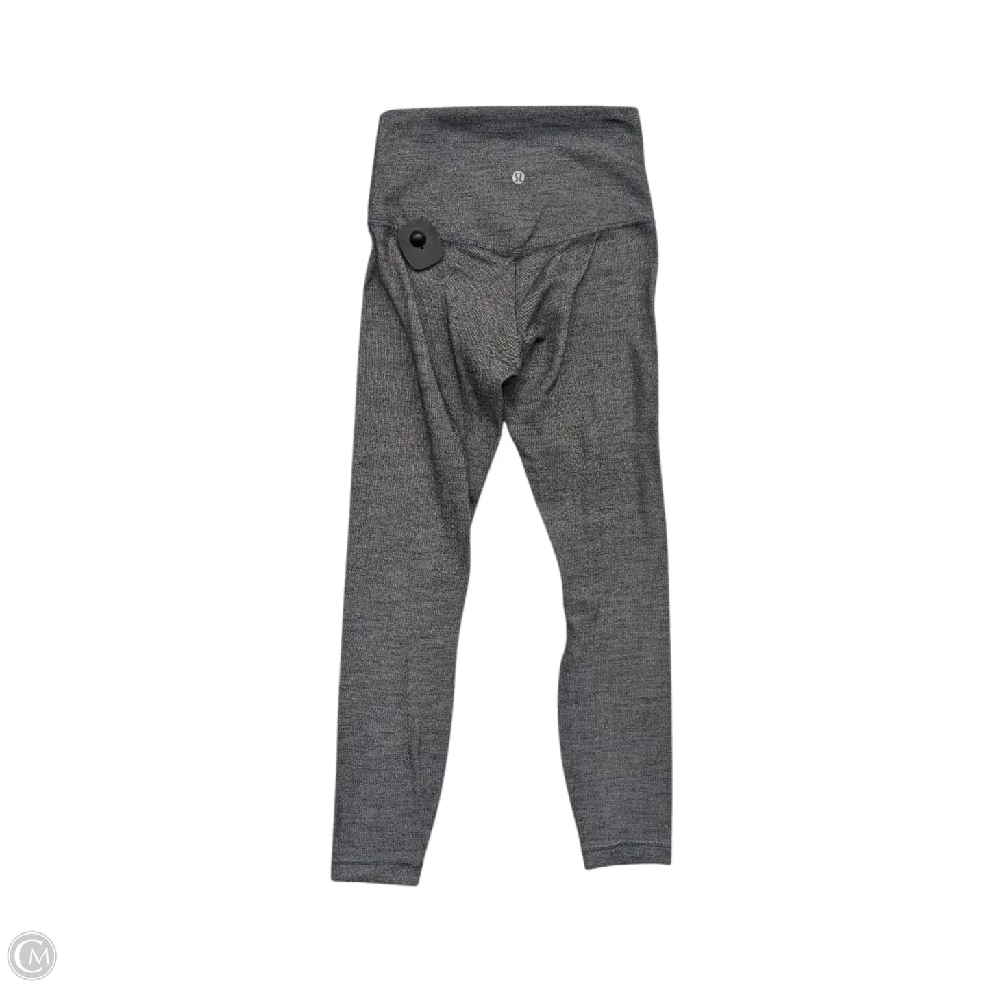 Athletic Leggings By Lululemon In Grey, Size: 10