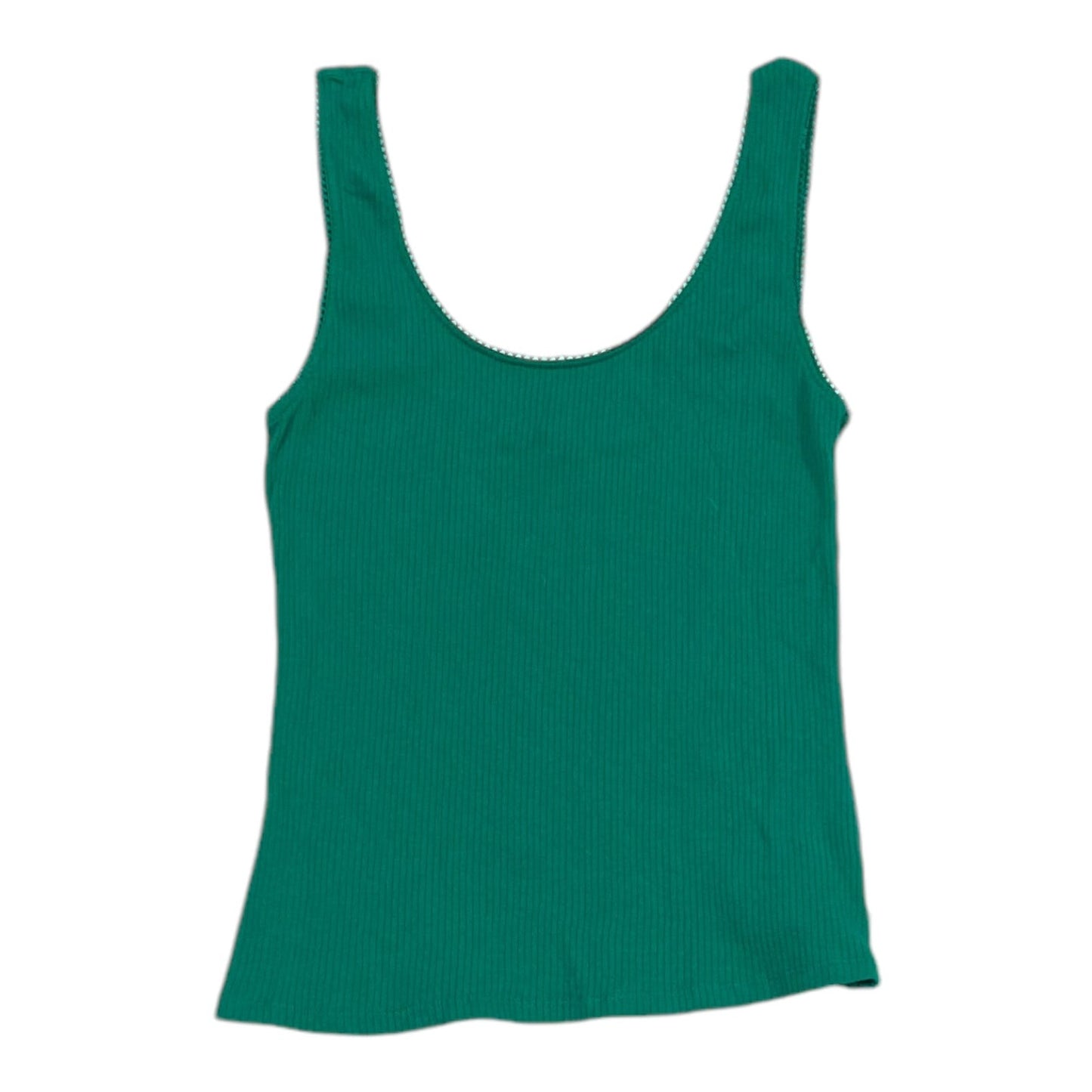 Top Sleeveless Basic By Ambiance Apparel In Green, Size: S