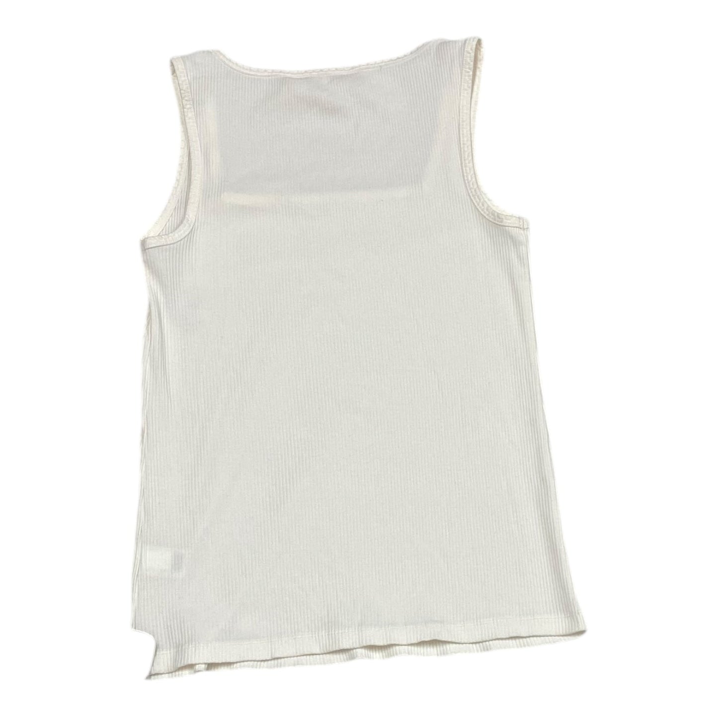 Top Sleeveless By Lc Lauren Conrad In White, Size: Xs