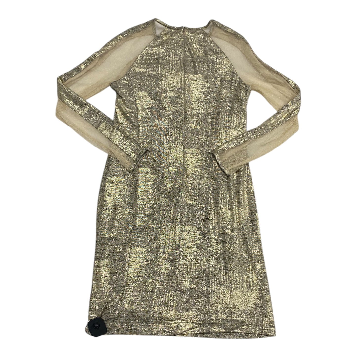 Dress Party Midi By Julia Jordan In Gold, Size: L