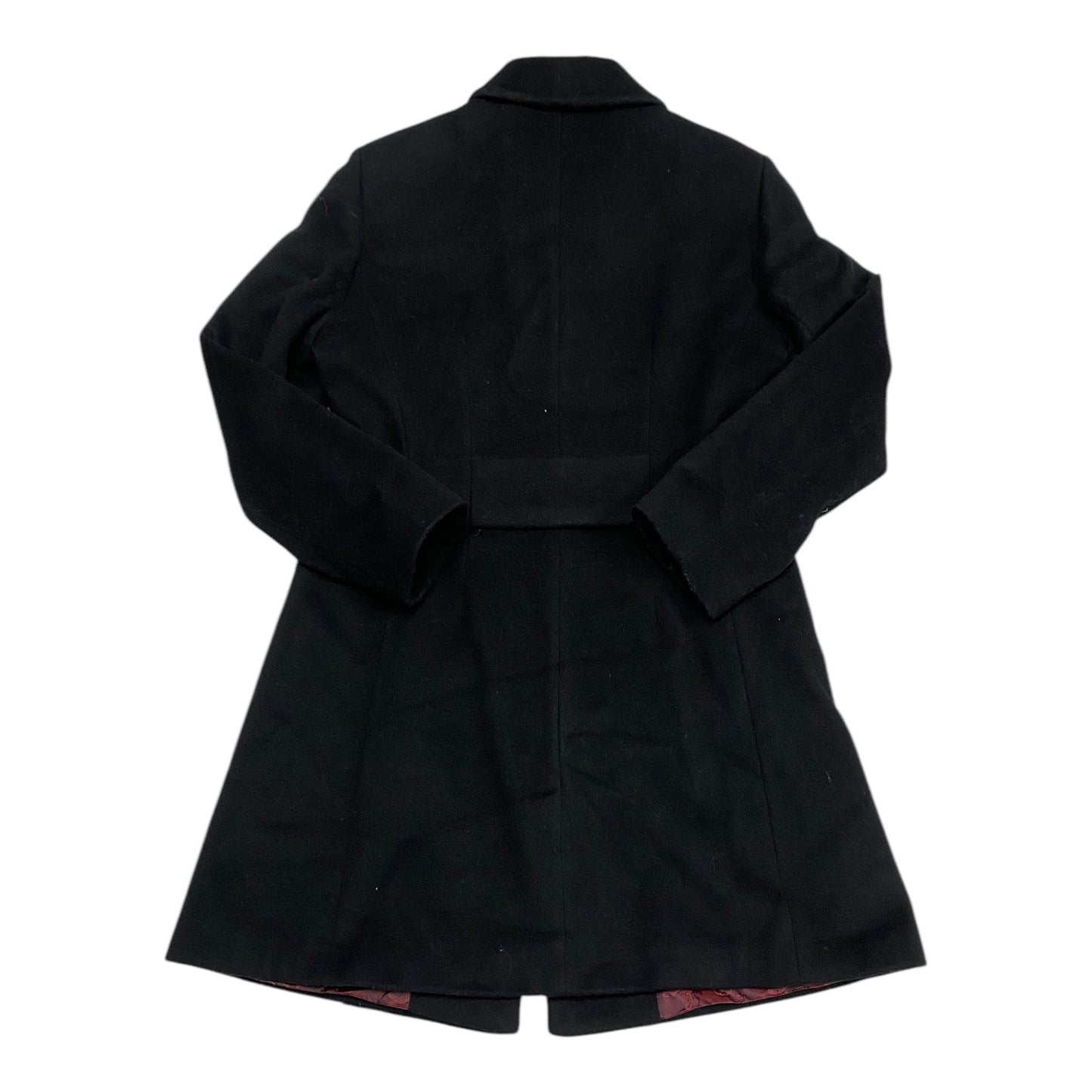 Coat Wool By Anne Klein In Black, Size: S