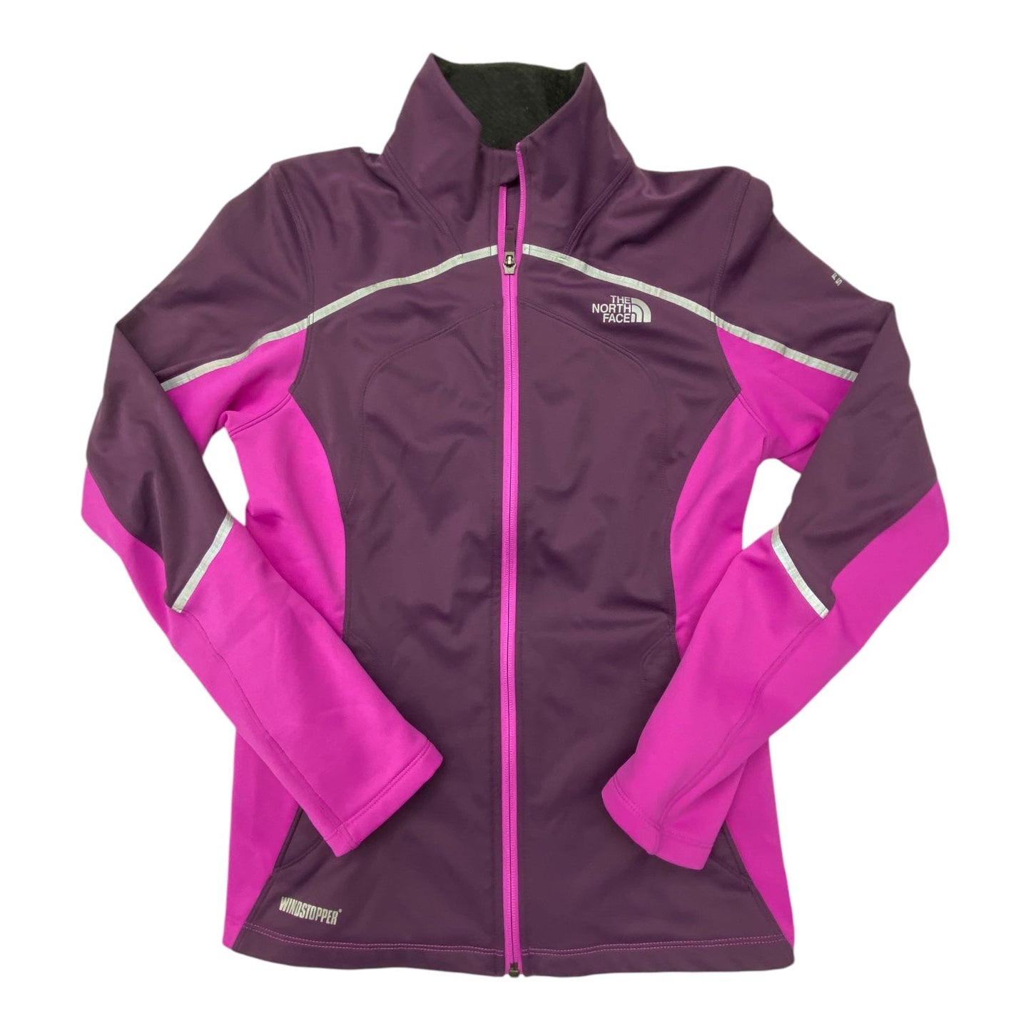 Athletic Jacket By The North Face In Purple, Size: M