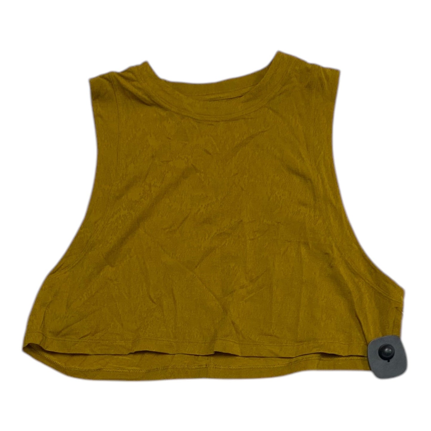 Athletic Tank Top By Lululemon In Yellow, Size: S