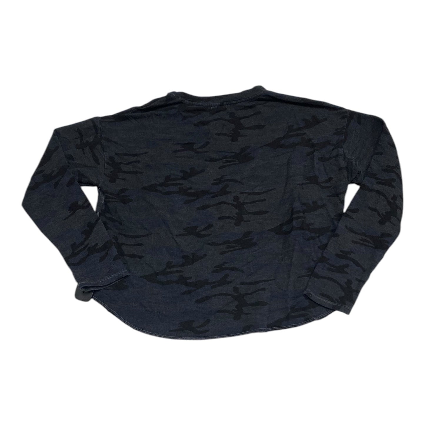 Top Long Sleeve By Sundry In Camouflage Print, Size: Xs