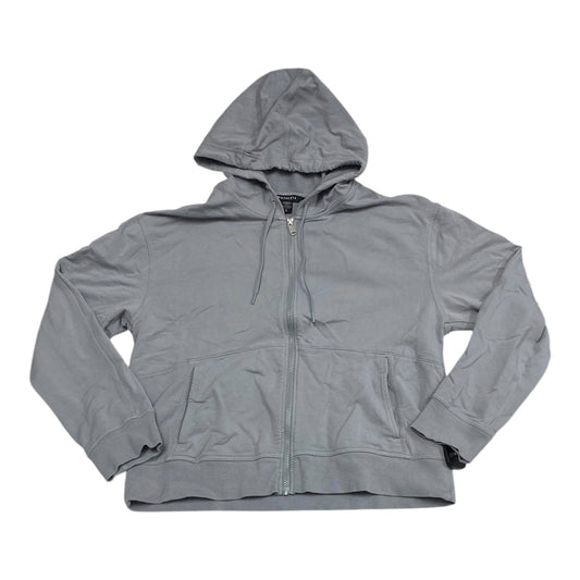 Athletic Jacket By Athleta In Grey, Size: L