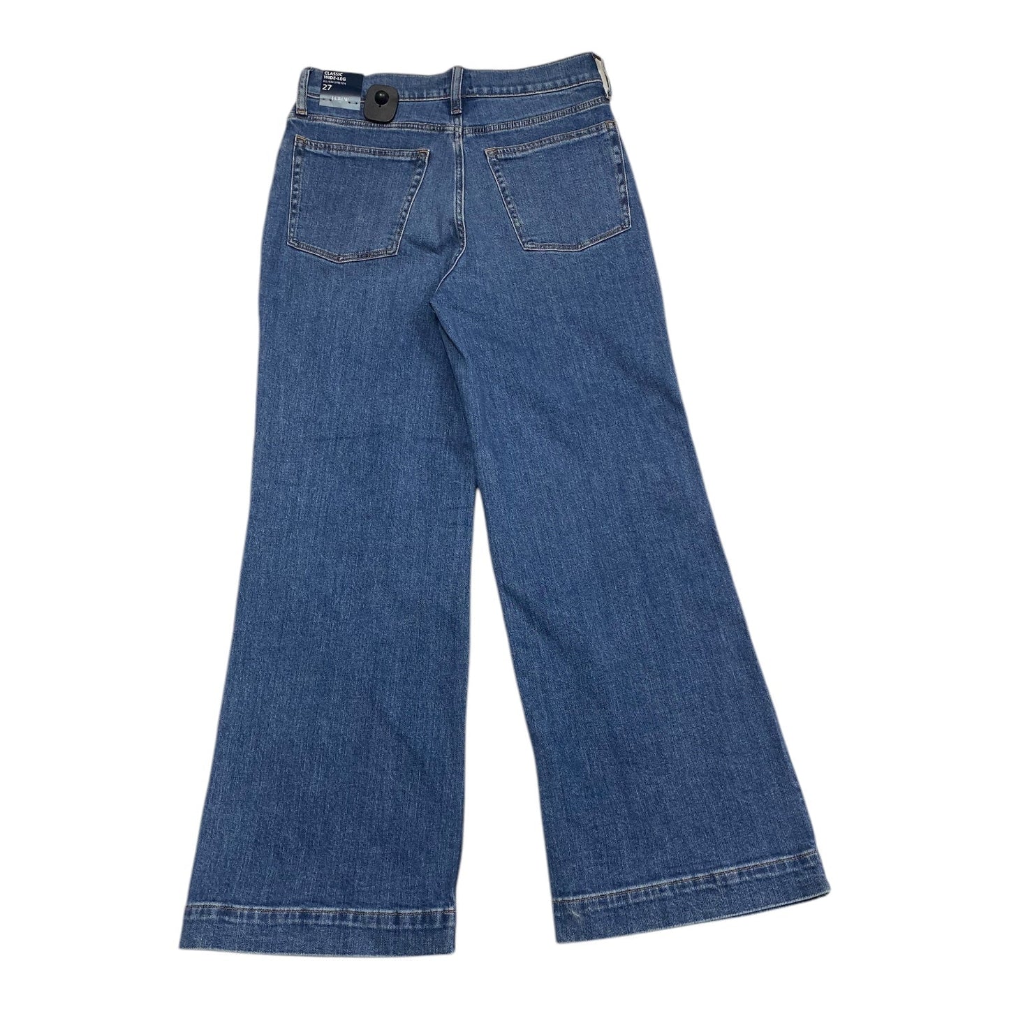 Jeans Wide Leg By J. Crew In Blue Denim, Size: 4