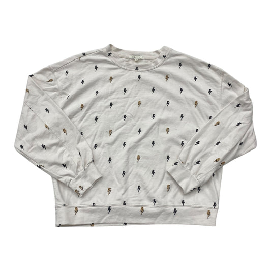 Top Long Sleeve By Z Supply In White, Size: S