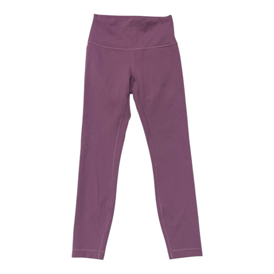 Athletic Leggings By Lululemon In Purple, Size: S